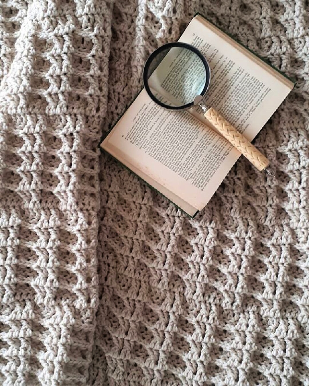 CROCHET PATTERN Novel Charm Throw - Make to Any Size - PDF Download - Etsy