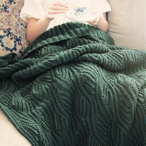 Chunky Sampler Blanket Crochet Pattern - Wintertide Throw – Mama In A Stitch