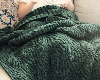 CROCHET PATTERN Diamond Isle Afghan - Make to Any Size - PDF Download