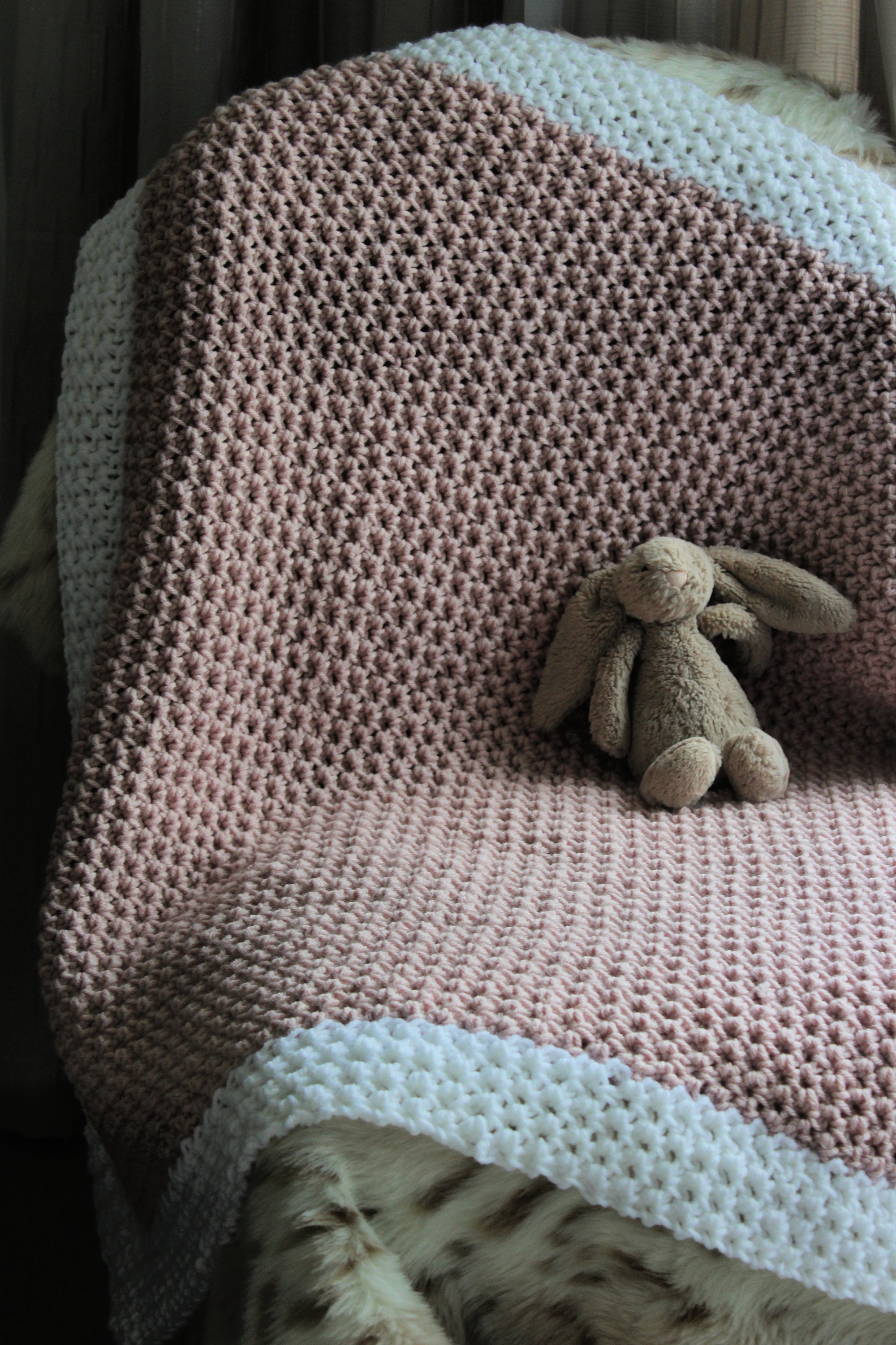 CROCHET PATTERN Cast on Moss Stitch Blanket or Scarf PDF Download - Etsy  Ireland | Kunstdrucke