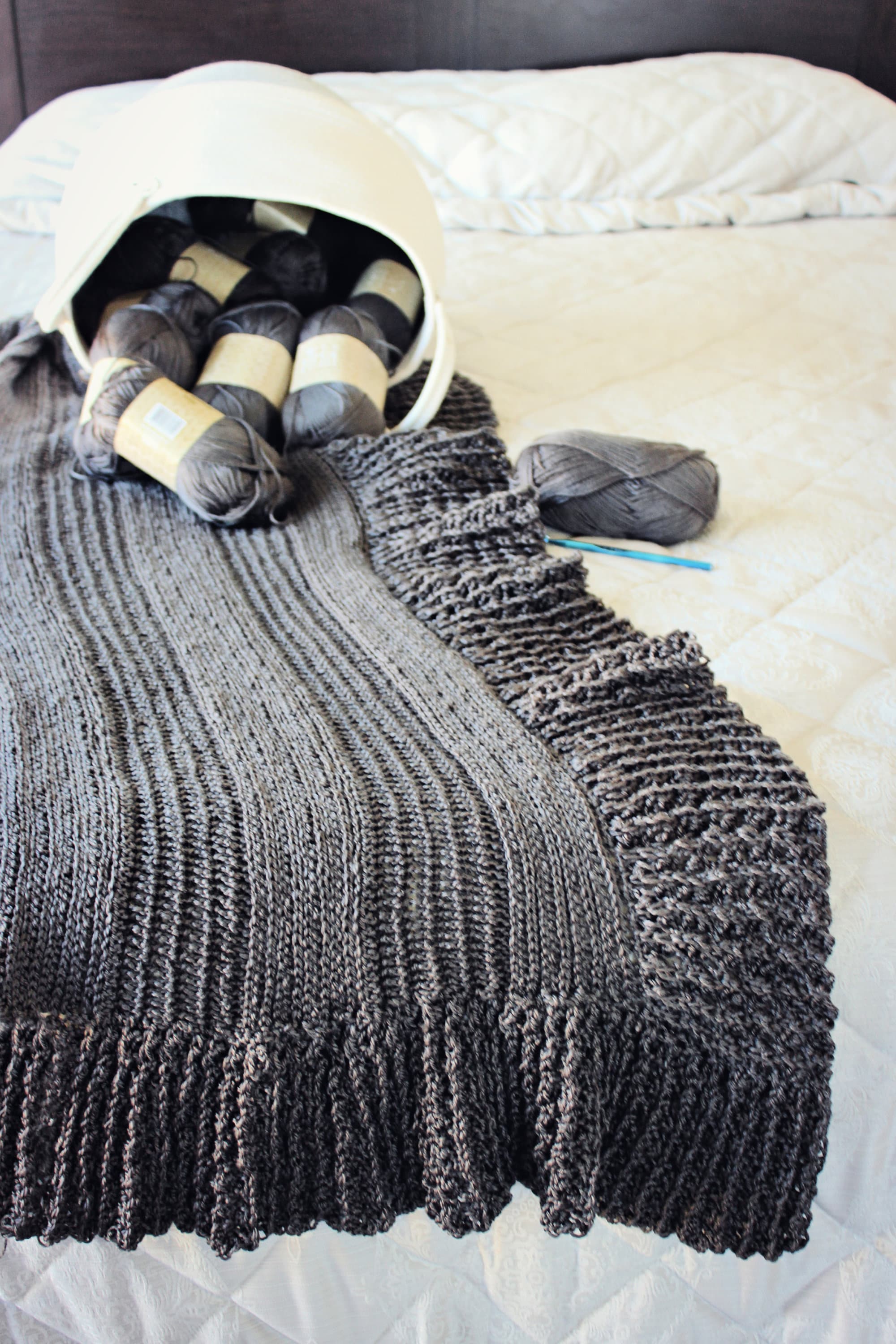 CROCHET PATTERN Housewarming Throw - Make to Any Size - PDF Download - Etsy