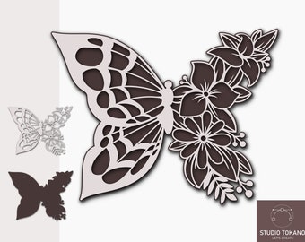 Download Laser Cut Butterfly Etsy