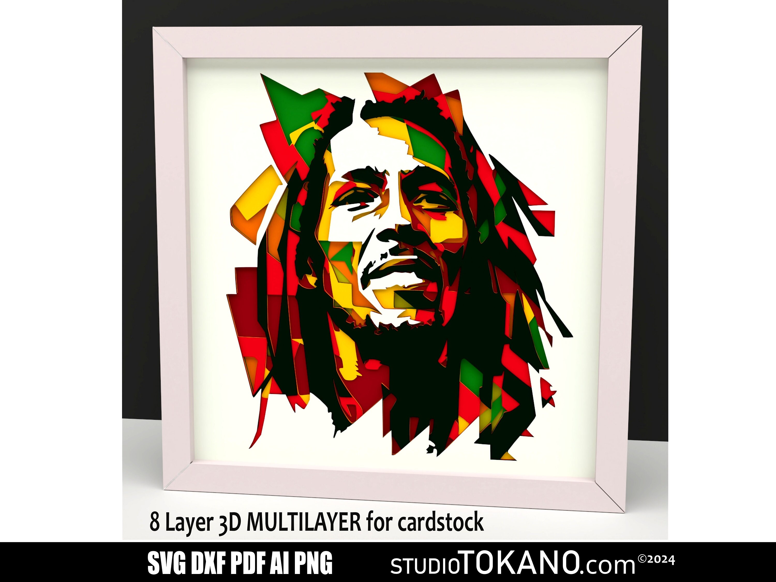 （限定品）BOB MARLEY コラージュポスター フレーム付き 限定品）BOB MARLEY コラージュポスター フレーム付き
