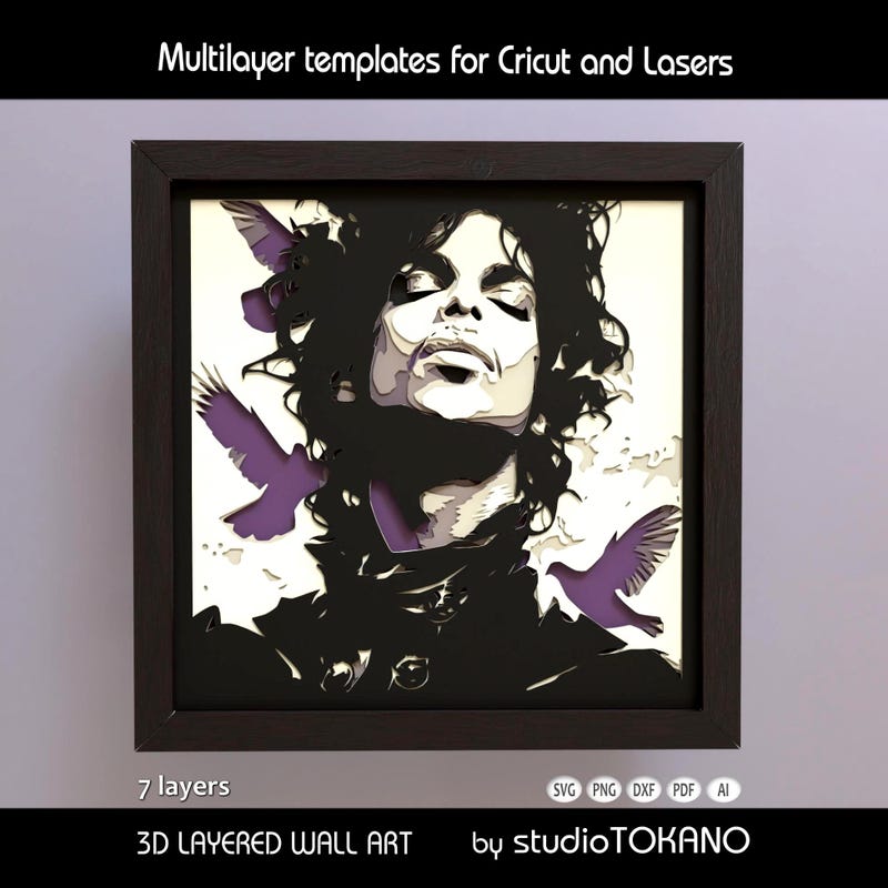 Template for Box of Paper - Etsy