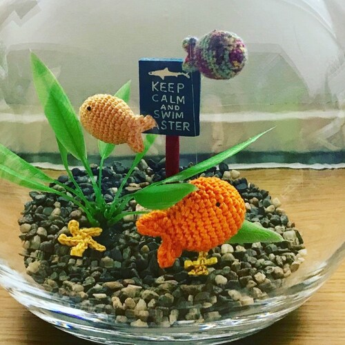 Goldie the Goldfish Crochet Pattern Pdf Download in UK or US - Etsy