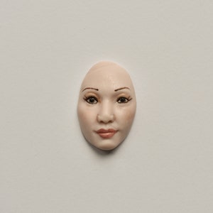Polymer Clay Cabochon Goddess Faerie Face