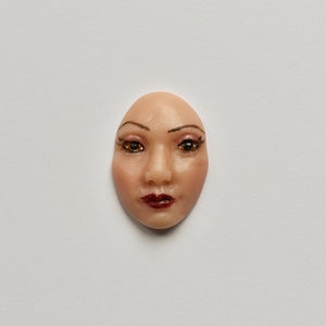 Polymer Clay Cabochon Goddess Faerie Face