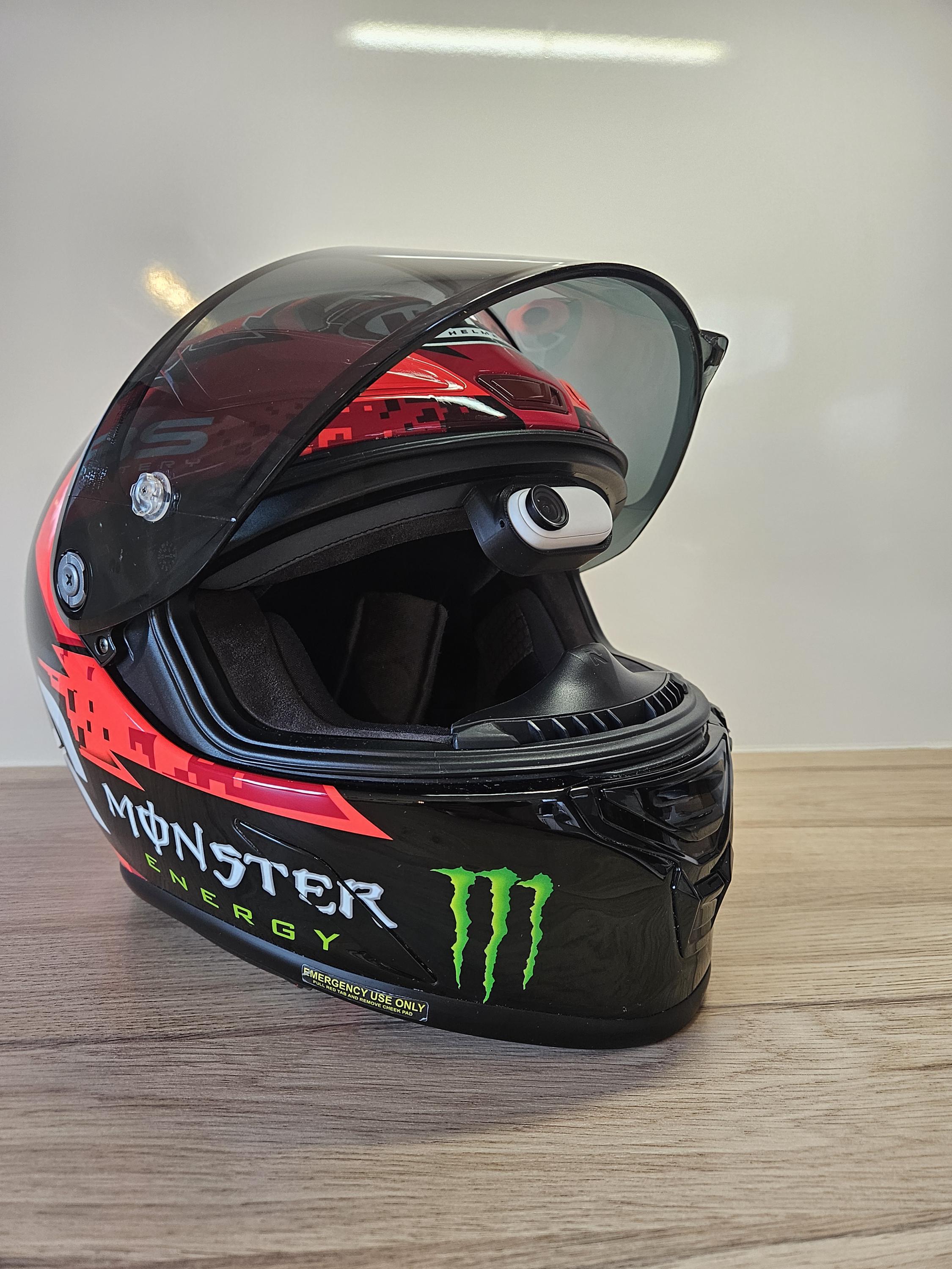 Insta 360 go2 ヘルメットマウント - 中央上 - Etsy 日本