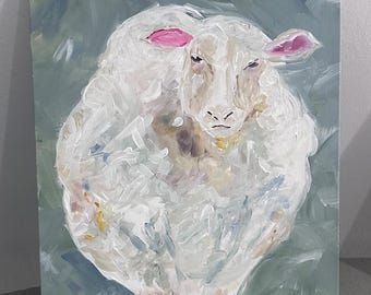 Acrylbild Schaf