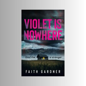Violet Is Nowhere SIGNED paperback