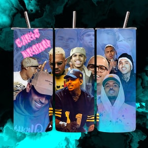 Chris Brown 20oz Tumbler Wrap