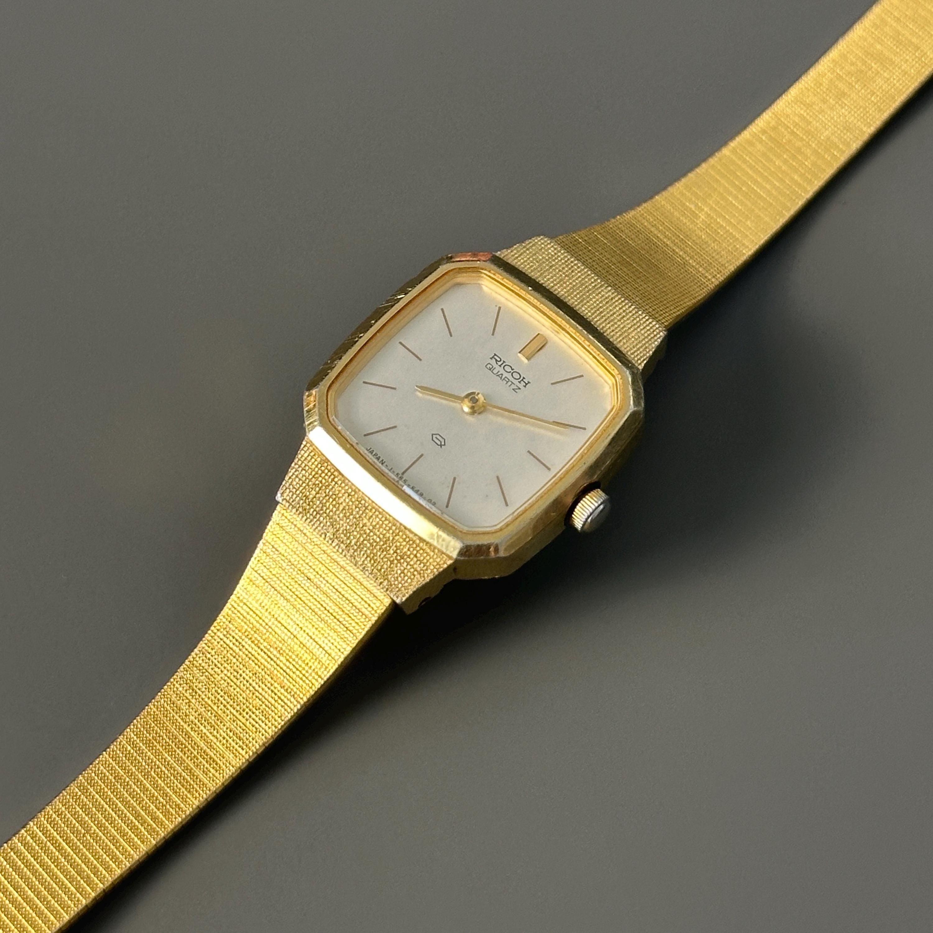 RICOH Quartz Vintage Ladies' Watch in Gold With Original