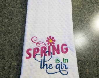 Spring Has Sprung Kitchen Towel