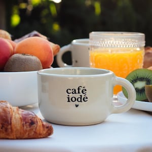 Personalized mug with handle, mug with name, mug with message, Christmas gift, original gift, personalized gift, ceramic mug