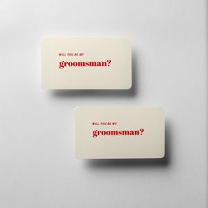Modèle de carte DIY pour proposition de garçon d'honneur, modèle de carte personnalisable témoin d'honneur