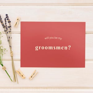 Modèle de carte DIY pour proposition de garçon d'honneur, modèle de carte personnalisable témoin d'honneur