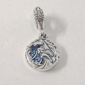 Pandora Frozen Elsa & Nokk Pendant Charm S925 Ale