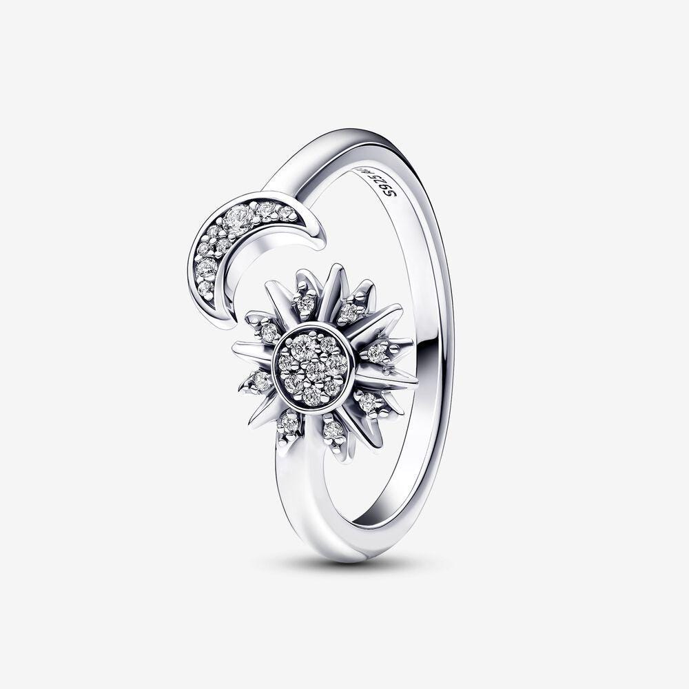 Sun moon pandora rings - Etsy 日本