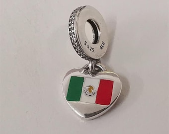 Nuevo y exclusivo charm colgante Pandora Love México con forma de corazón