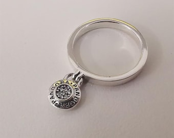 Anillo Pandora Signature S925 Pandora CZ Ale