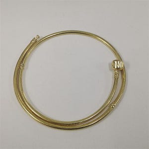 Pandora Charm Necklace Gold Necklace 45CM