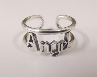 Anillo abierto Pandora Me Angel de plata 925