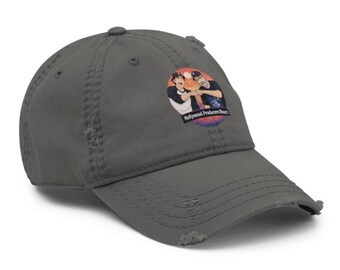 Official HOLLYWOOD PRODUCERS REACT Logo Distressed Dad Hat