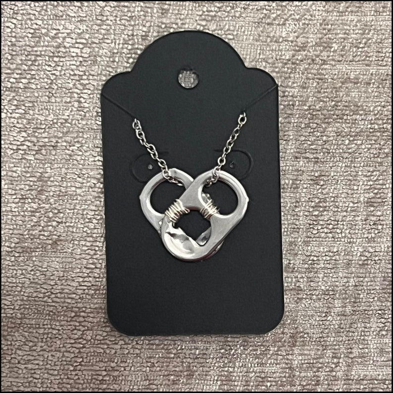 Soda Tab Heart Necklace Etsy