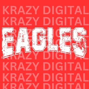 Eagles Distressed Mascot PNG, Eagle Grunge Mascot, Eagle Dad Mascot, Eagle Mascot digital file, Eagle Little Brother Spirit PNG
