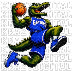 ブルーアリゲーターバスケットボールPNG、ブルーアリゲーターボーイファイル、ワニ学校のマスコット、クールな動物園デザイン、リトルブラザーデジタル、ママスピリットデザイン