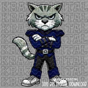 Wildcat Navy Band PNG, Wildcat Marching Band Artwork, Wildcat Drum Major, Navy Field Commander Digital, Wildcat Mom Design, Wildcat Brother