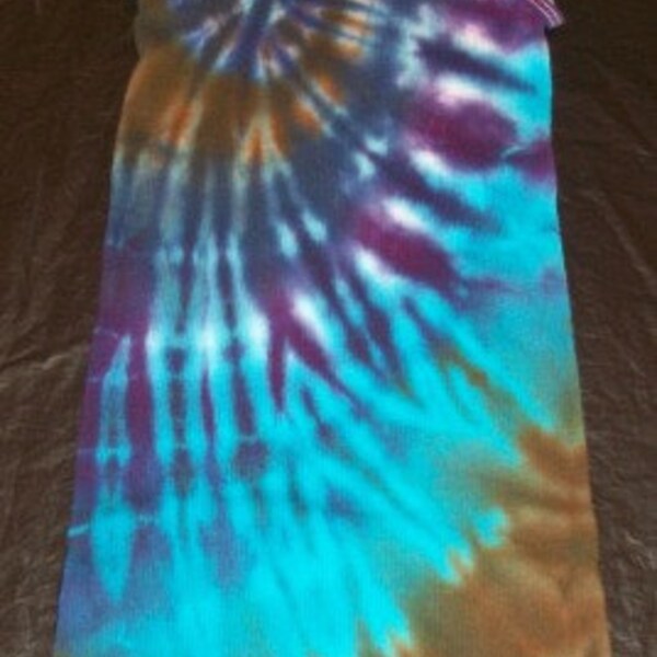 Tie Dye A Line Tank Top ADULT SMALL