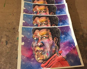 ART PRINT Octavia Butler Watercolor Art Print