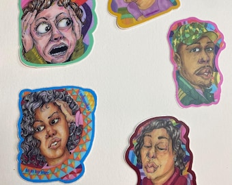 Dreaming in Analog Vinyl Sticker Set of 5