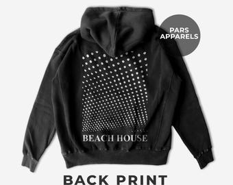 Beach House Back Kapuzenpullover - Premium Beach House Merchandise