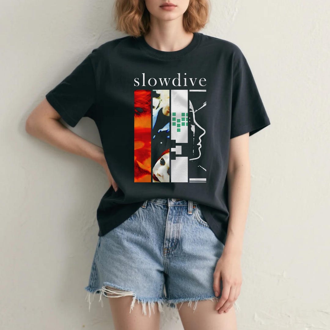 Slowdive 'everything is Alive' Album T-shirt - Slowdive Merch - Rock ...
