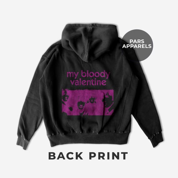 My Bloody Valentine Back Hoodie - Premium My Bloody Valentine Merchandise -  Etsy Canada