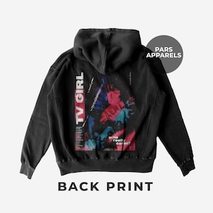 Tv Girl Back Hoodie - Premium  Tv Girl Merchandise