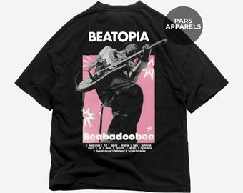 Beabadoobee Back T-Shirt Premium Unisex Beabadoobee Merch