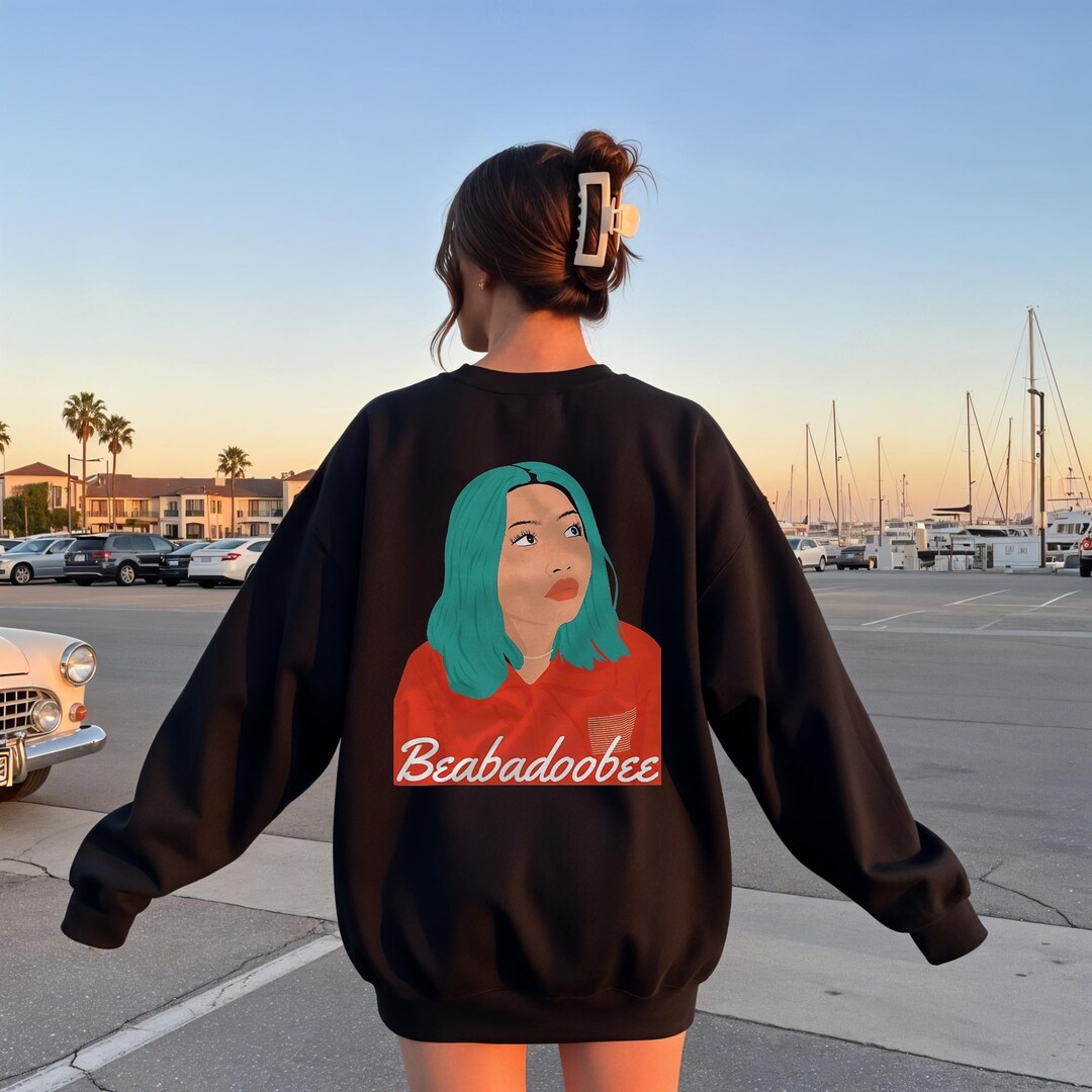 Beabadoobee 'patched Up' Album Back Sweatshirt - Beabadoobee Merch ...