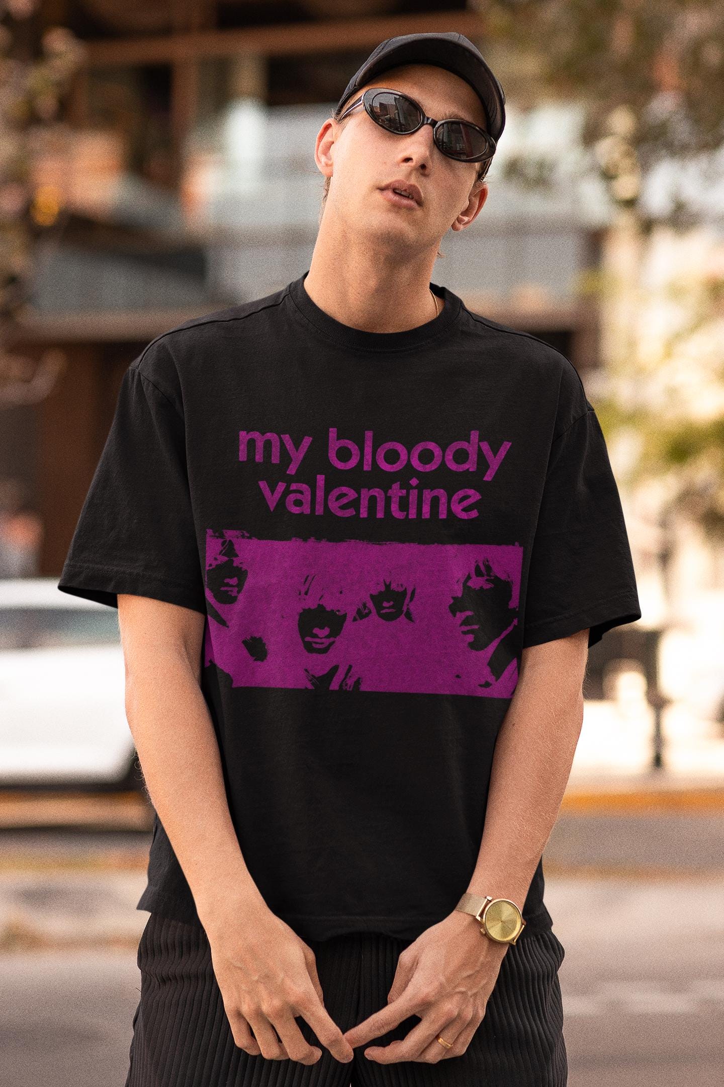 【当店限定販売】 T-shirt Valentine Bloody My - Valentine Bloody My Premium ミュージシャン