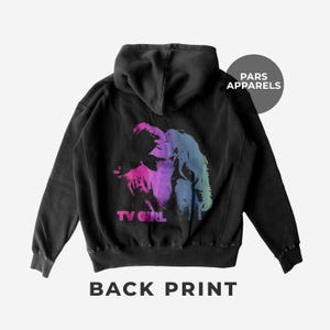 Tv Girl Back Hoodie - Premium Tv Girl Merchandise
