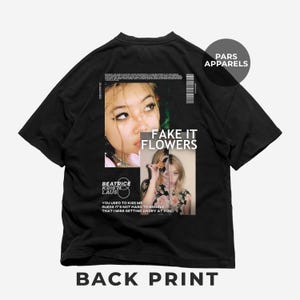 Beabadoobee Back T-Shirt Premium Unisex Beabadoobee Merch