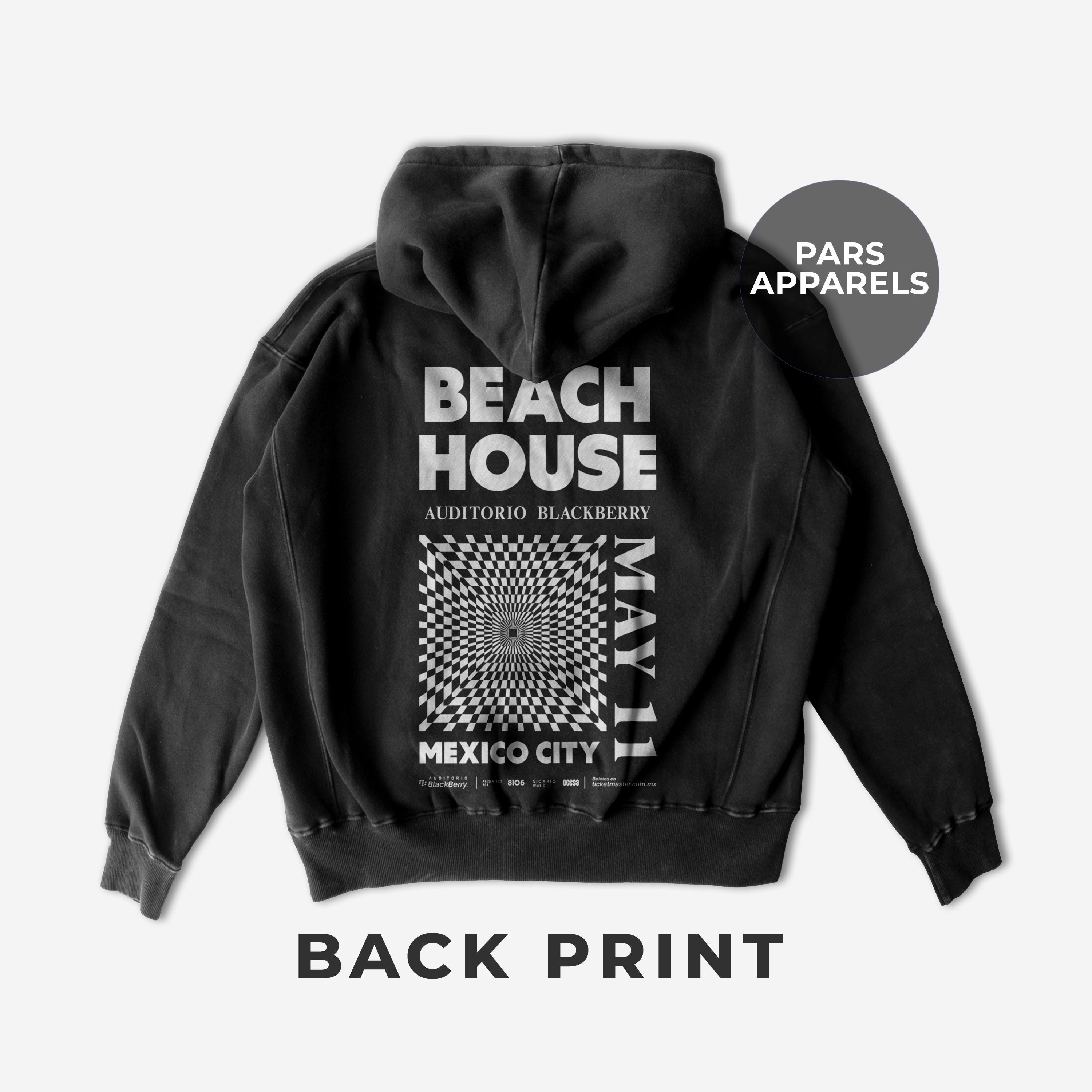 Beach House Back Hoodie Premium Beach House Merchandise