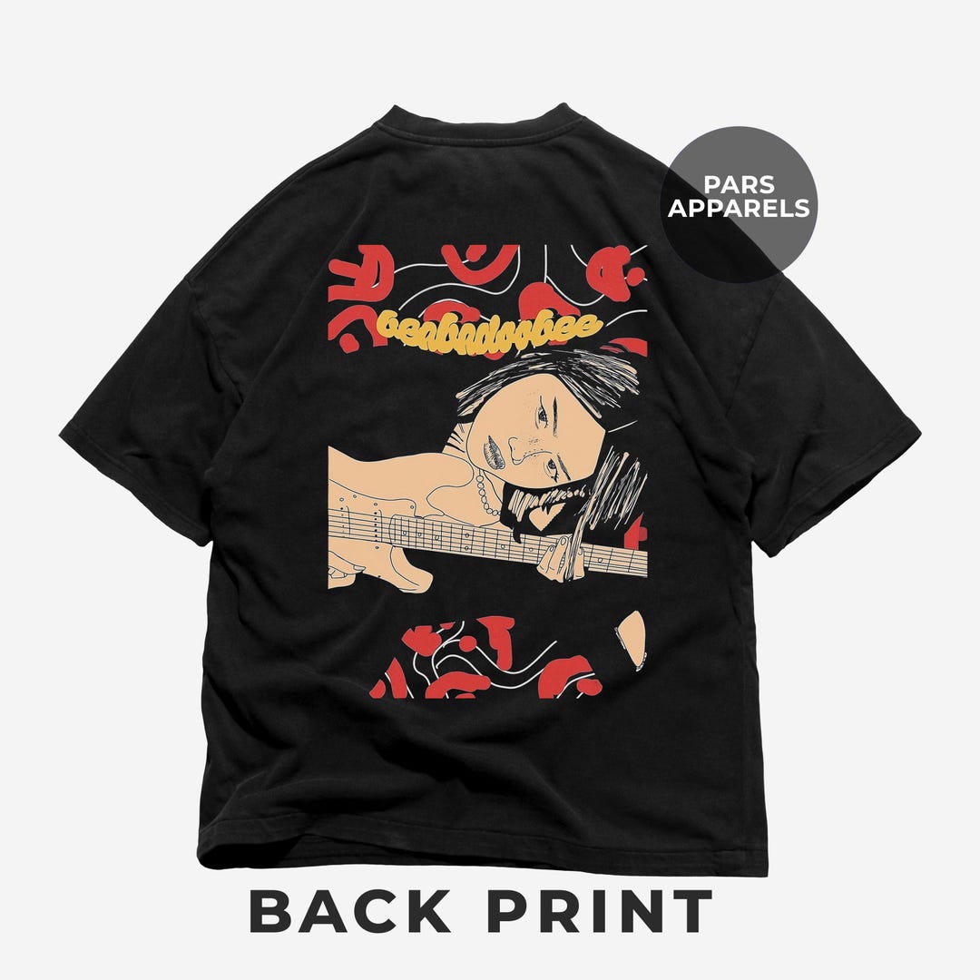 Beabadoobee Beatopia Album Back T-shirt Beabadoobee Merch Unisex Heavy ...
