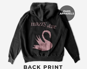 Mazzy Star Back Hoodie - Premium Mazzy Star Merchandise