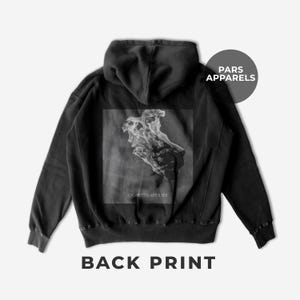 希少 SEX black Hoodieダメージ加工oopsclothing