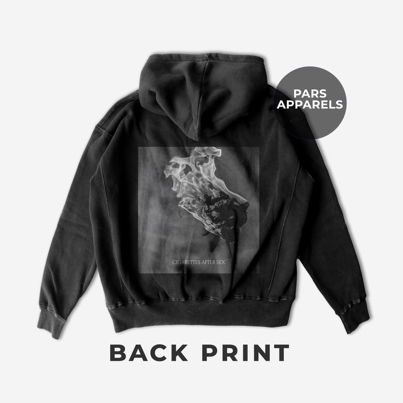 Cigarettes After Sex Back Hoodie Premium Cigarettes After Sex Merchandise Etsy