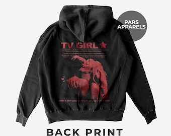 Tv Girl Back Hoodie - Premium Tv Girl Merchandise