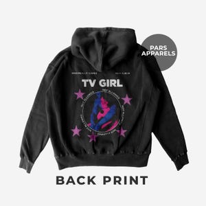 Tv Girl Back Hoodie - Premium Tv Girl Merchandise